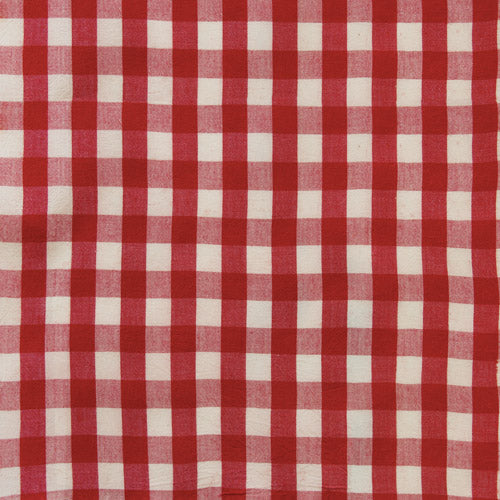 PRE-ORDER Picnic Wovens 2 // Gingham - Tomato // Suzy Quilts