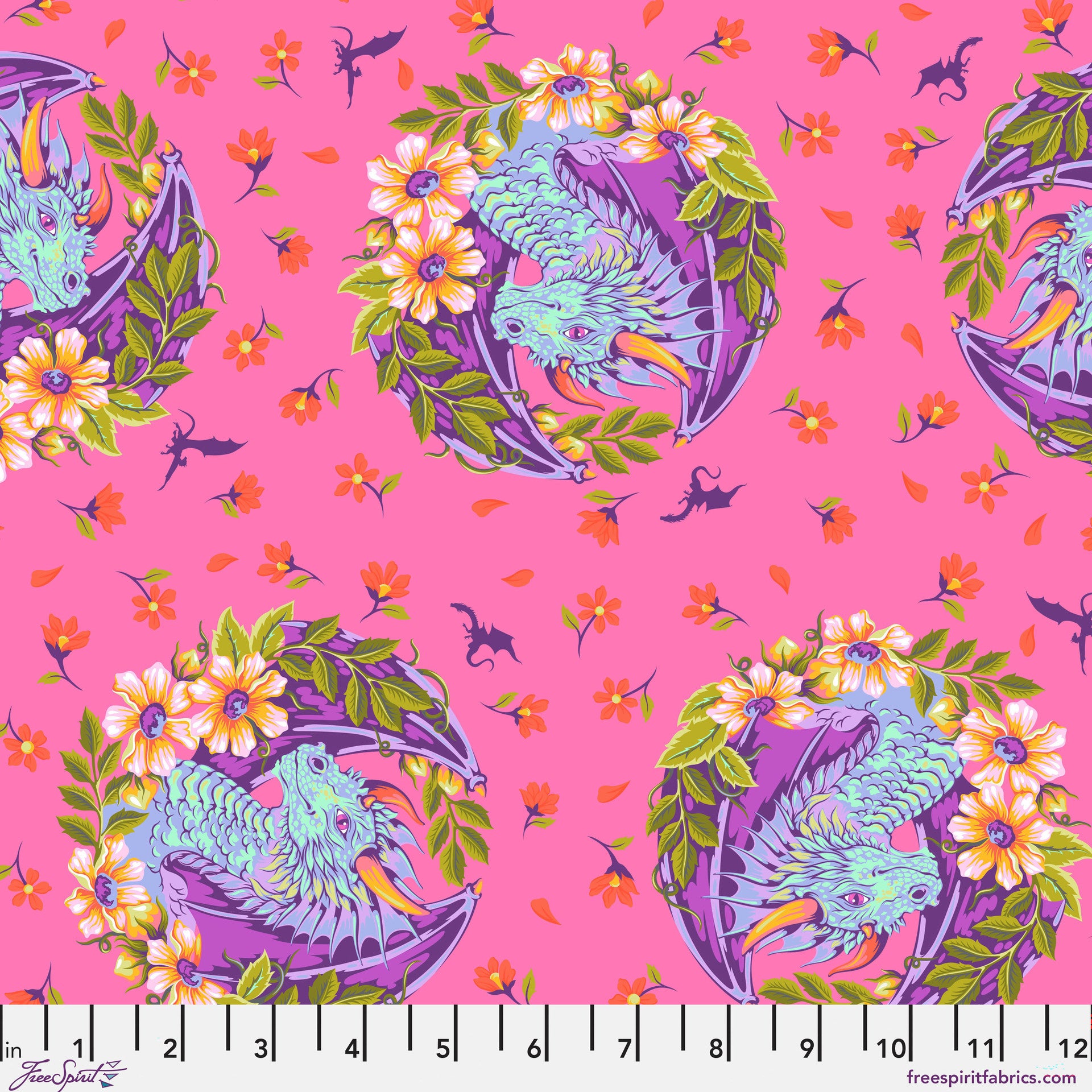 PRE-ORDER Legendary // Dragon Ball She - Sugar Plum // Tula Pink