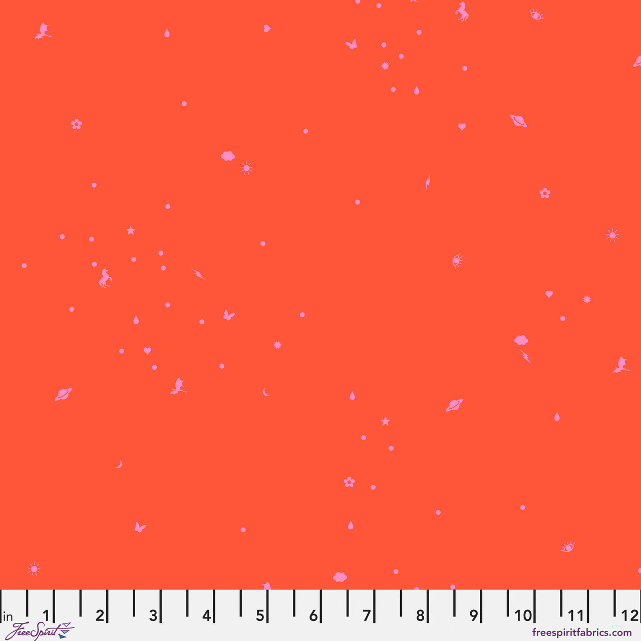 PRE-ORDER Legendary // Charmed - Vermillion // Tula Pink