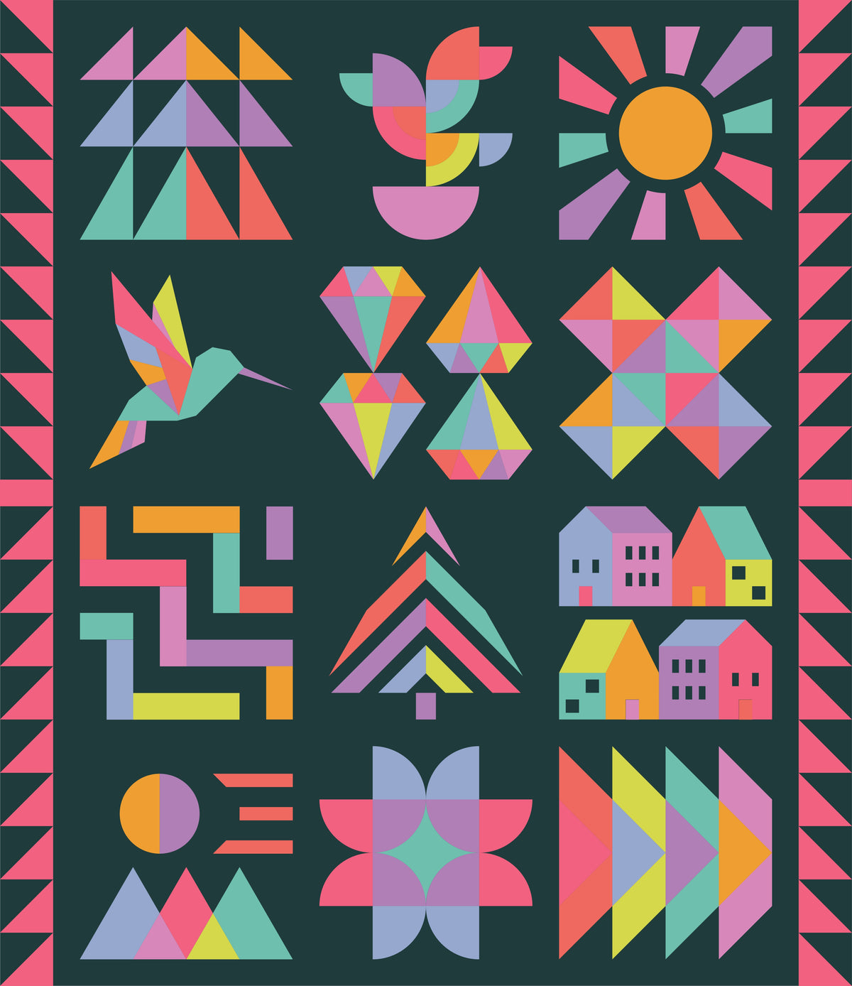 2027 Hand + Soul Block of the Month Summer Nights Kit