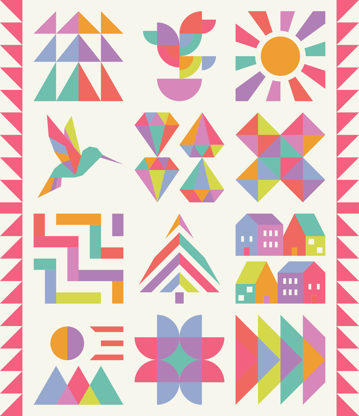 2027 Hand + Soul Block of the Month Summer Days Kit