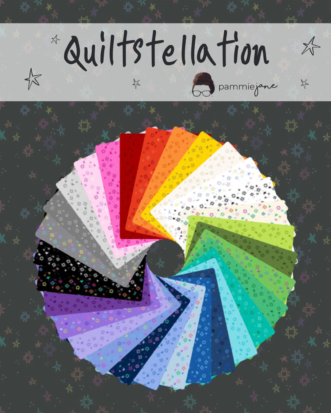 Quiltstellation Full Collection Bundle // Pammie Jane