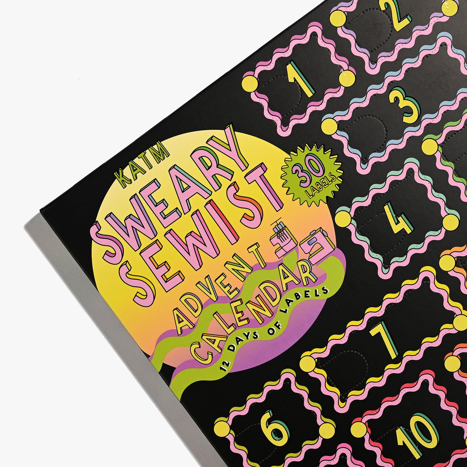 PRE-ORDER Sweary Sewist 12-Day Advent Calendar // Kylie & the Machine
