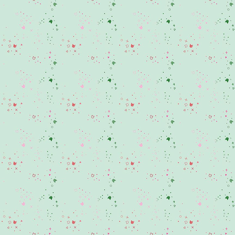 Feline Festive // Kitty Litter - Spearmint // Pammie Jane