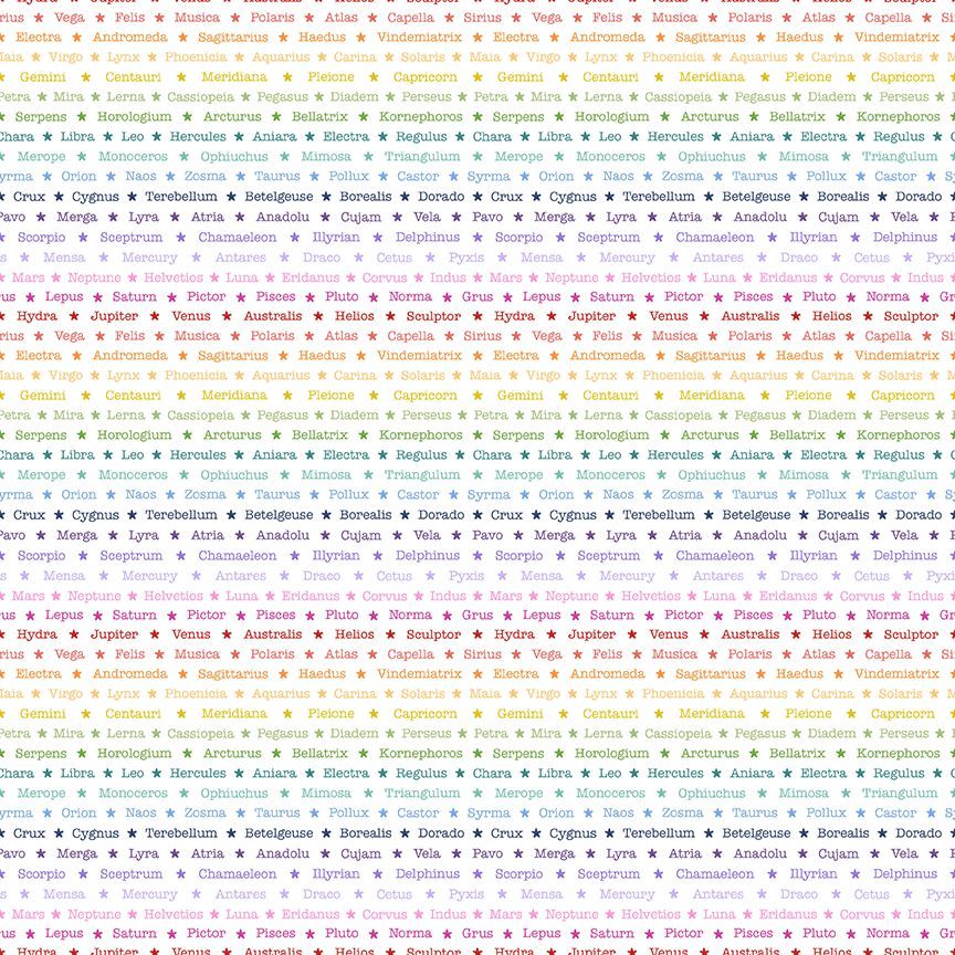 PRE-ORDER Meowter Space // Night Sky - Rainbow // Pammie Jane