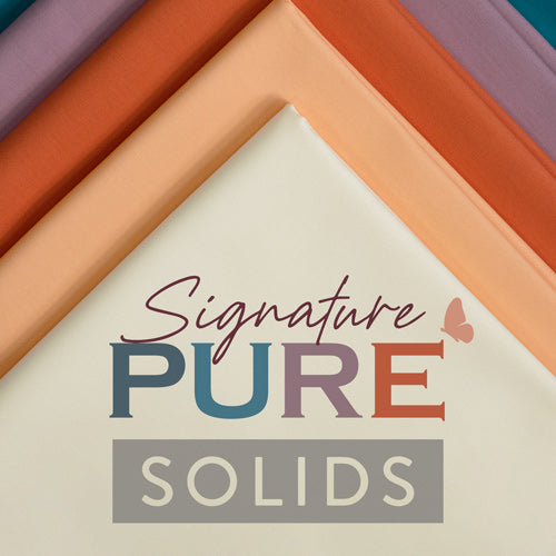 Signature PURE Solids Bundle // Suzy Quilts for AGF