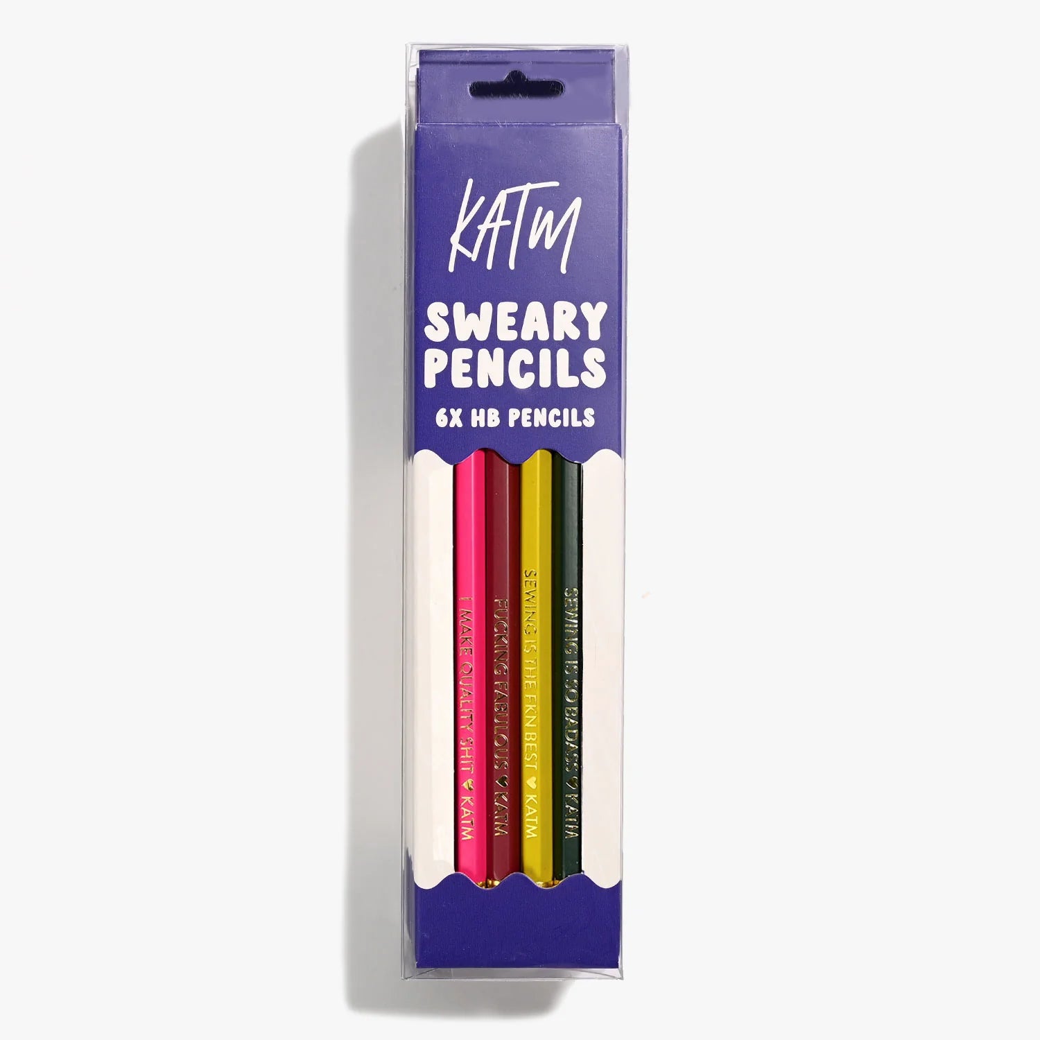 Sweary Sewist Pencil Pack // Kylie and The Machine