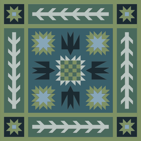 Artemis and Fowl Lakeside Quilt Kit // Toad & Sew