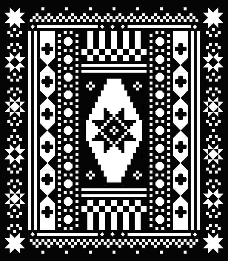 Homespun Collective 2026 Block of the Month Two Tone Kit // Lo and Behold Stitchery