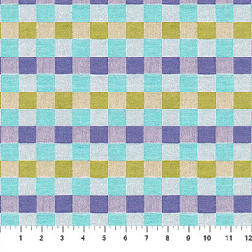 PRE-ORDER Checkmates Wovens // Alternate - Rattle // Anna Maria Textiles