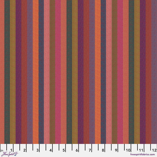 PRE-ORDER Woven Stripes // Narrow Stripe - Sunset // Kaffe Fassett