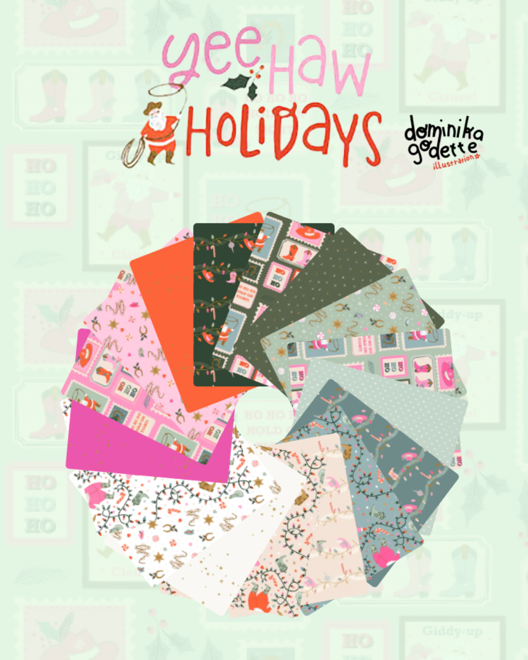 PRE-ORDER Yee-Haw Holidays Full Collection Bundle // Dominika Godette