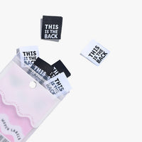 This is The Back Woven Labels // Kylie + the Machine