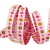 3/8" Ooh Lucky Lucky - Garland in Hot Pink Ribbon // Alexia Abegg // Renaissance Ribbons