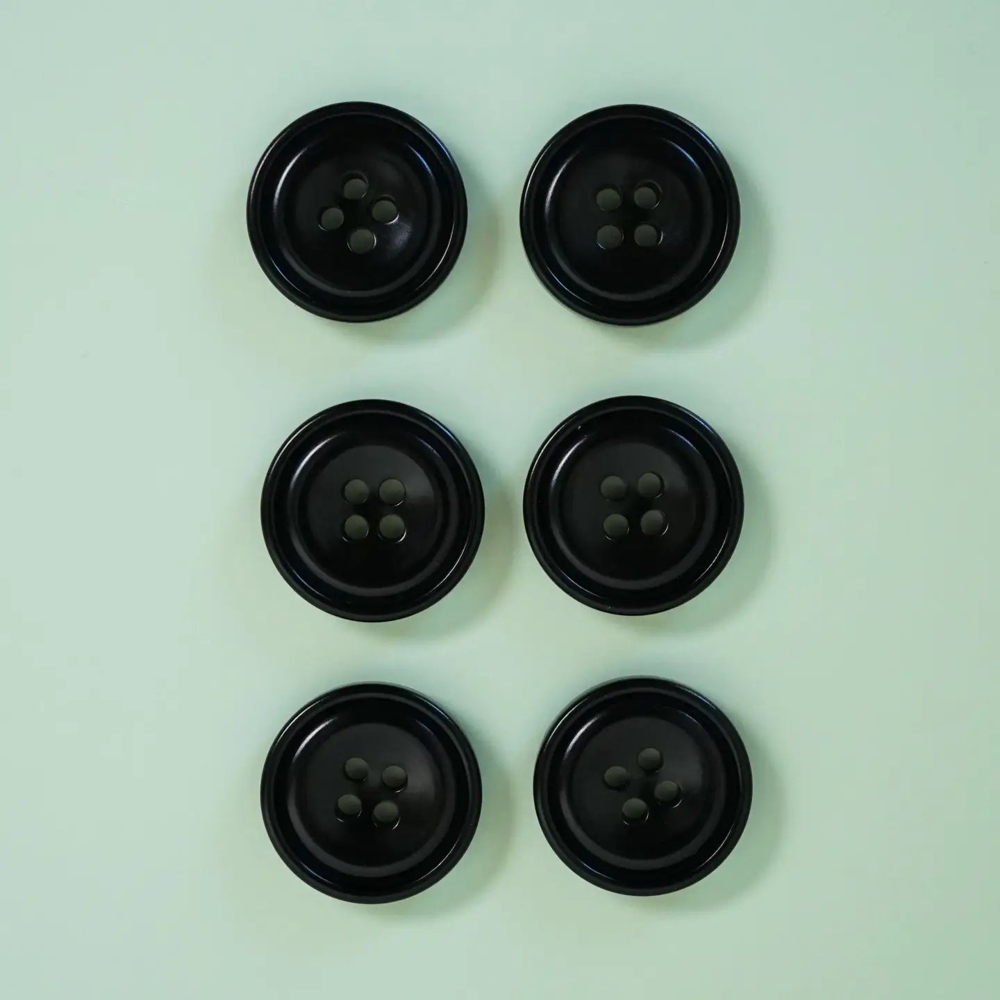 Onyx 3/4" Corozo Nut Buttons by Matchy Matchy Sewing Club