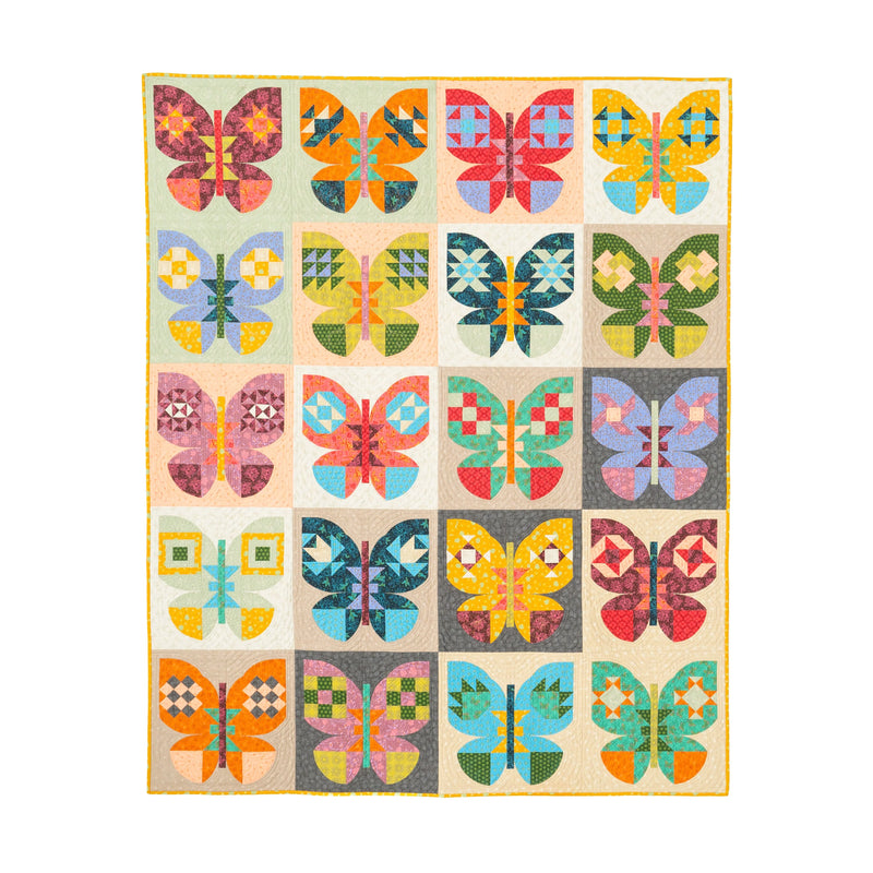 Butterfly Fields Quilt Kit // Sew Kind of Wonderful