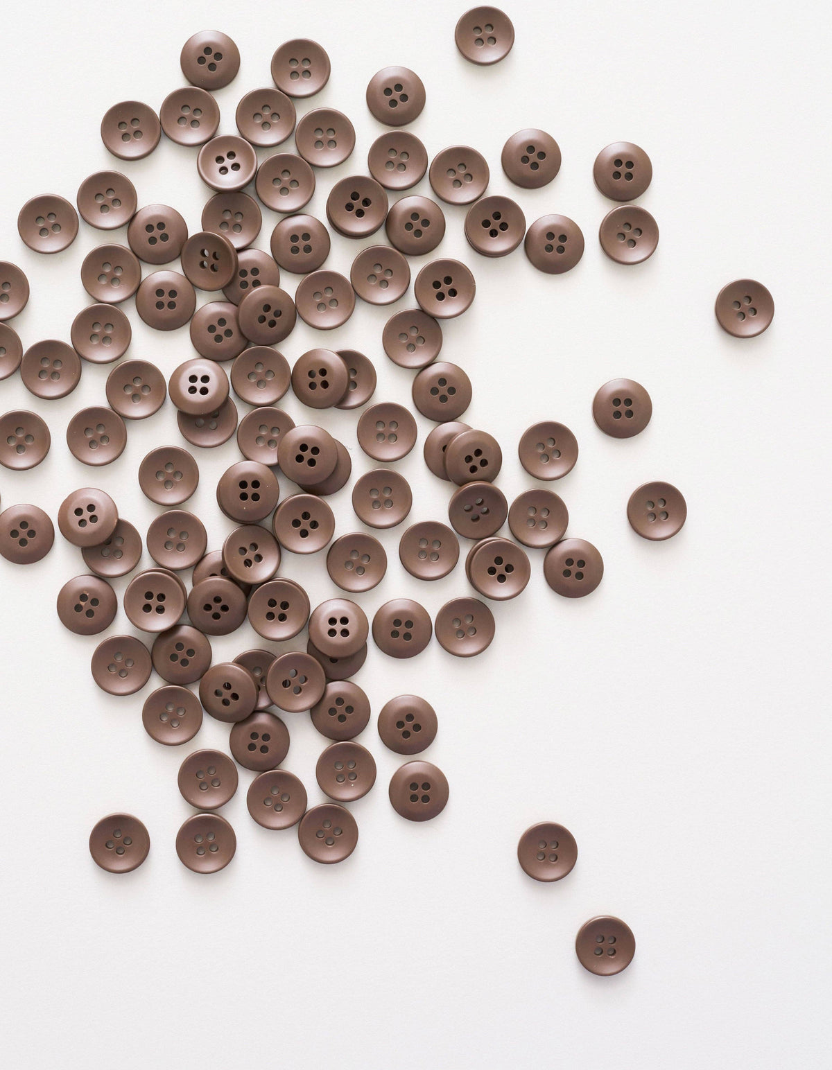 Cocoa Mini Retro Buttons // Matchy Matchy Sewing Club