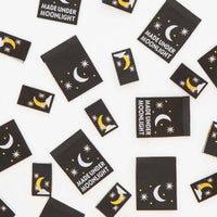 Made Under Moonlight Woven Labels by Sarah Hearts