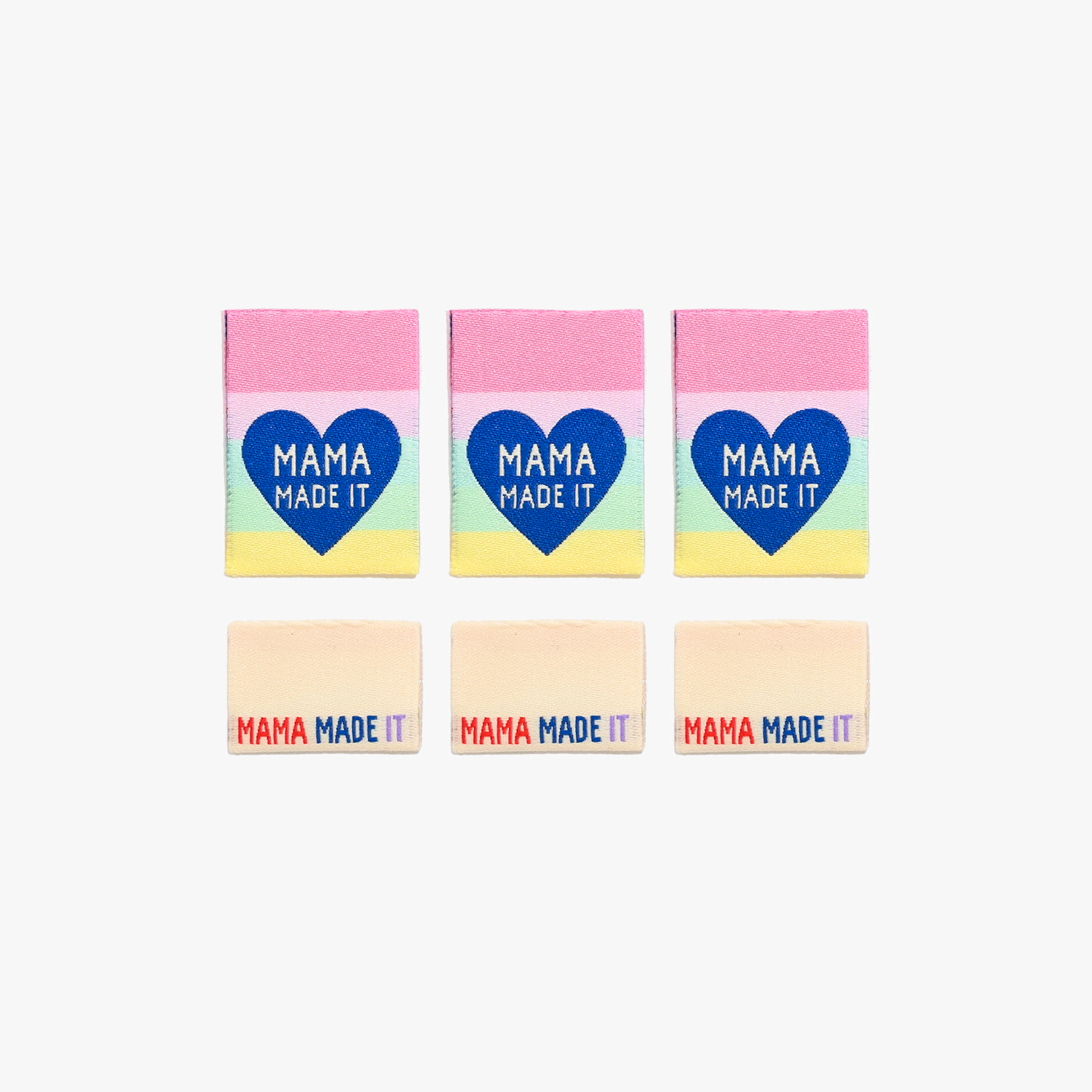 Mama Made It Woven Labels // Kylie + the Machine