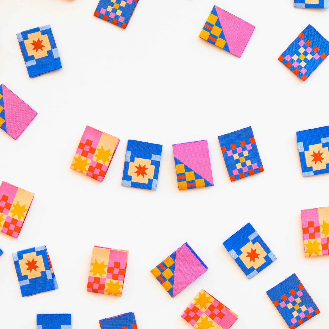Then Came June Star Twist Woven Label Multipack x Sarah Hearts Collaboration
