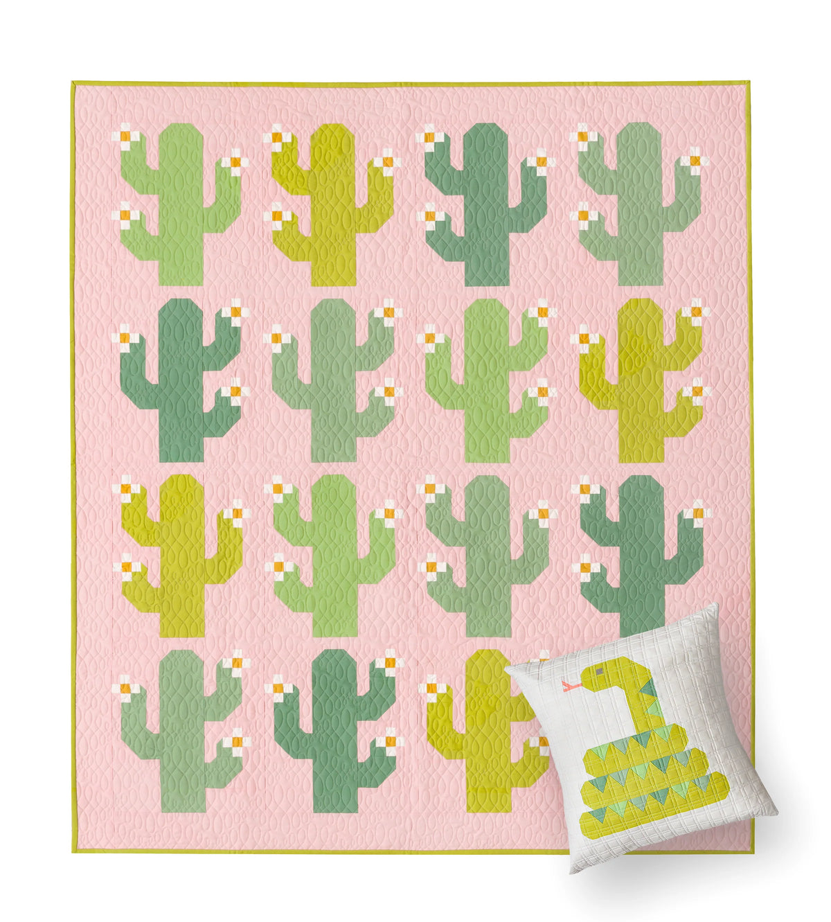 Oh My Cacti Quilt Pattern // Pen + Paper Patterns