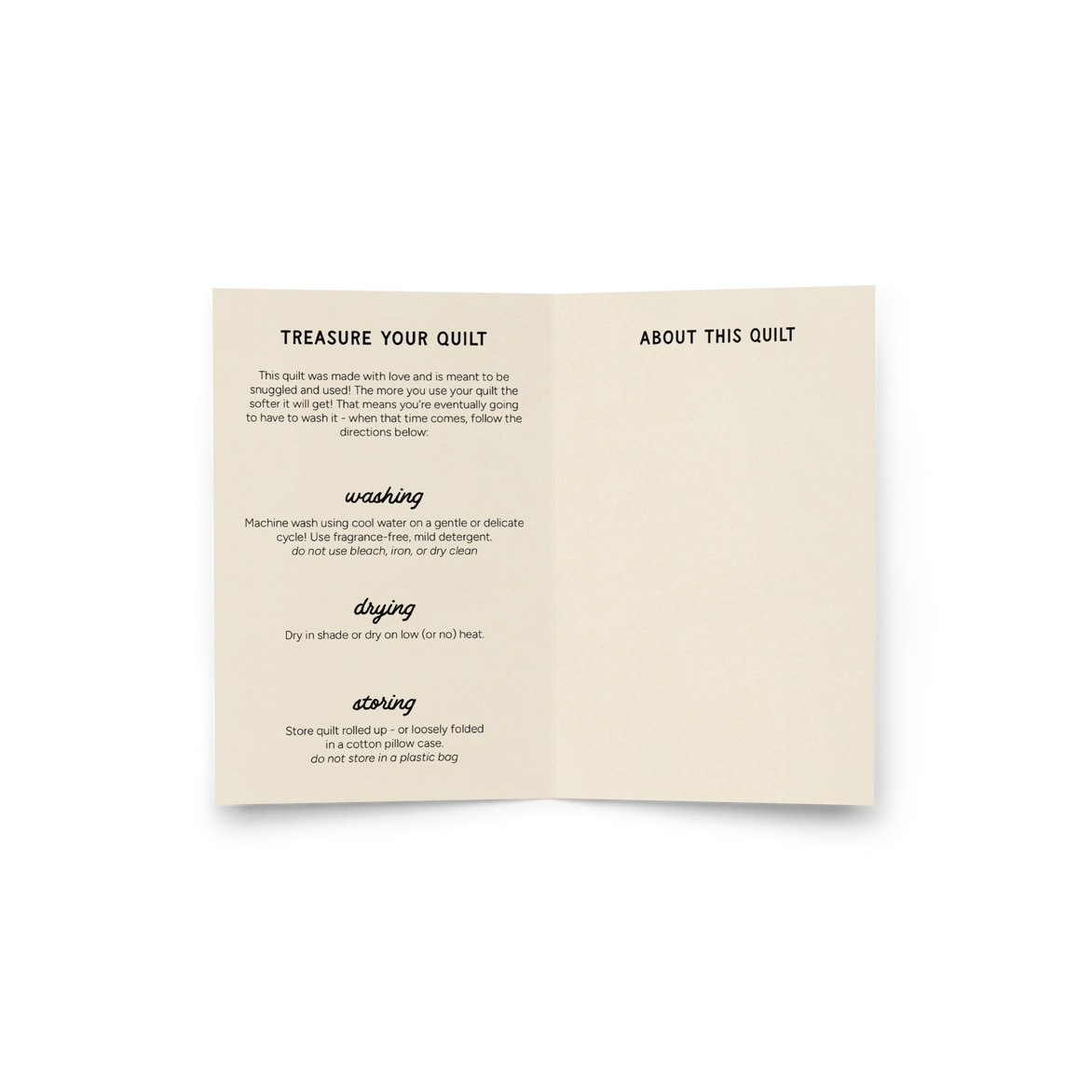 Certified Heirloom Card // Toad & Sew