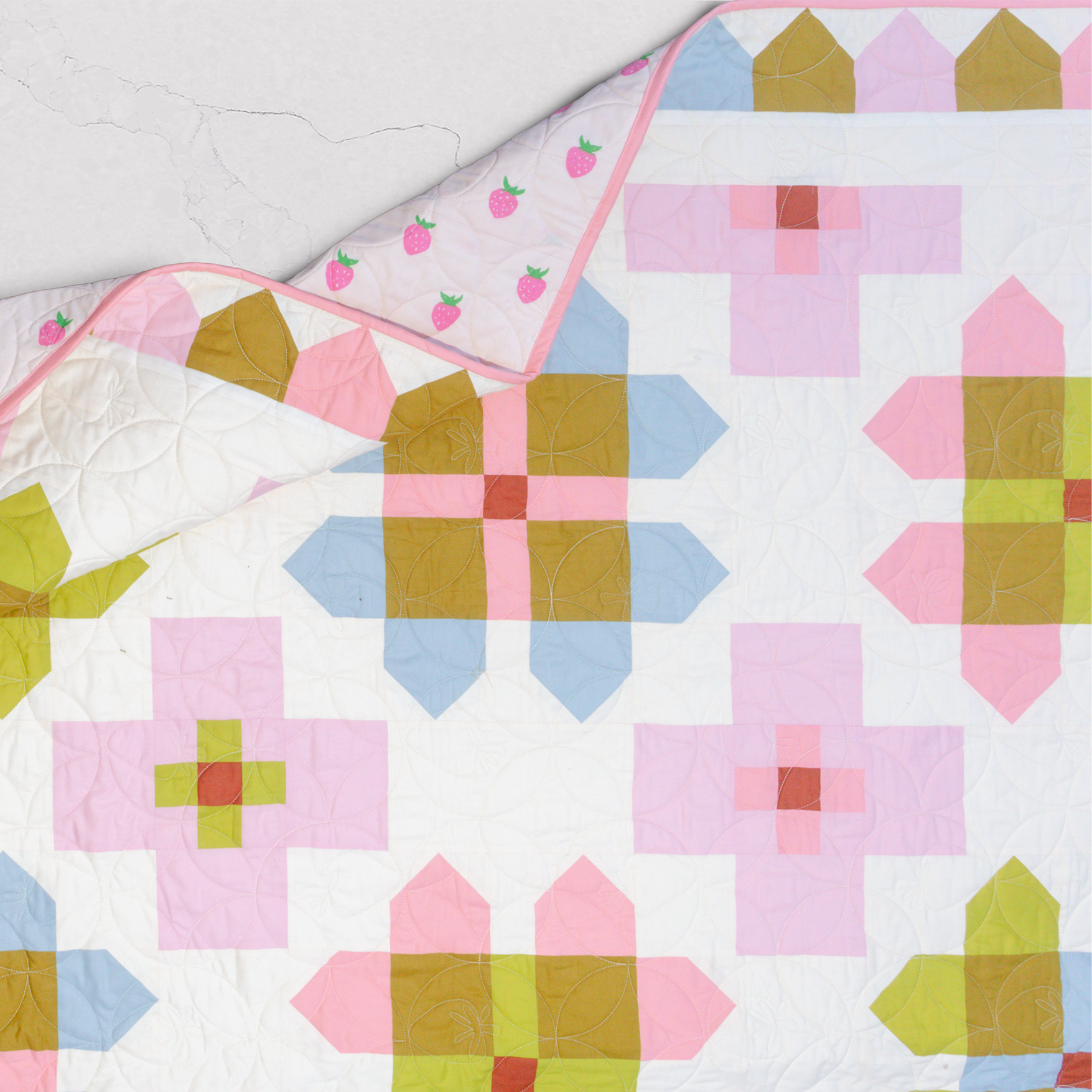 Foxglove Quilt Pattern // Toad & Sew