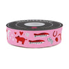 1 1/2" Ooh Lucky Lucky - Lucky in Pink Ribbon // Alexia Abegg // Renaissance Ribbons