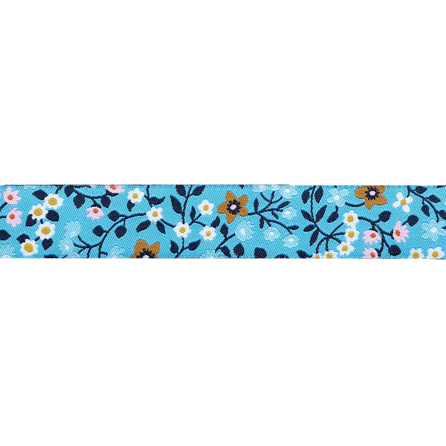 7/8" Clothesline Floral in Vintage Blue // Kimberly Kight