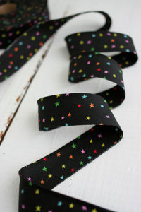 2.5" Bias Quilt Binding // Starry Vivid Rainbow // Bessie Pearl