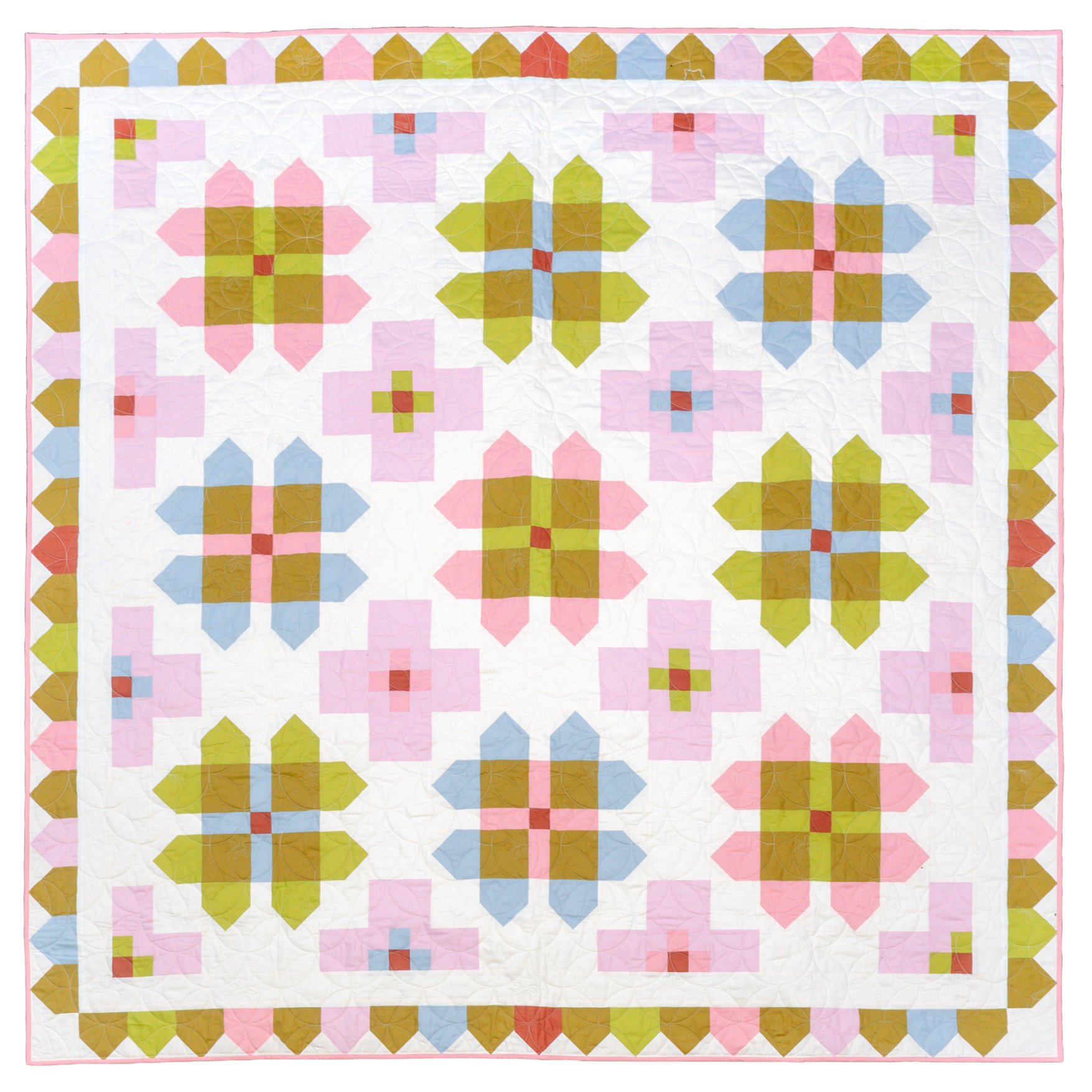 Foxglove Quilt Pattern // Toad & Sew