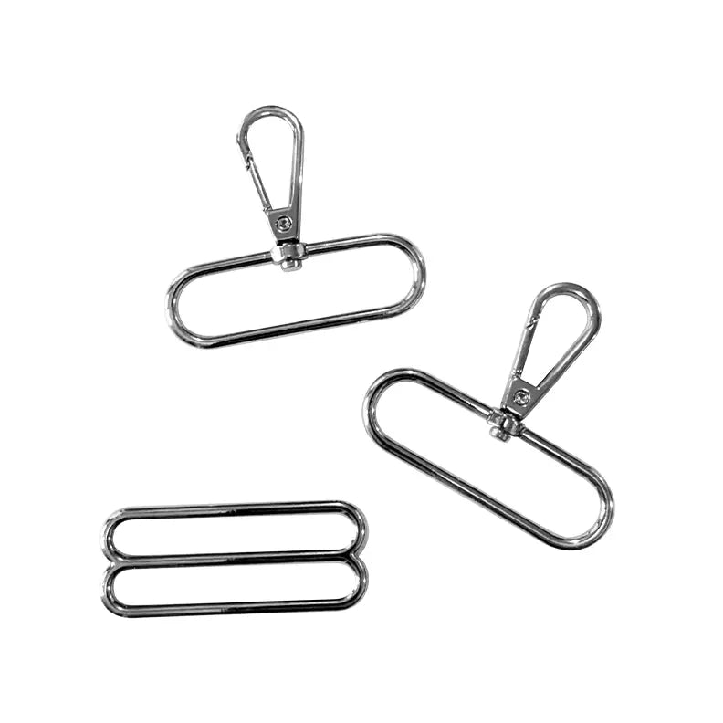 Nickel 2" Wide Strap Hardware Kit // Sassafras Lane