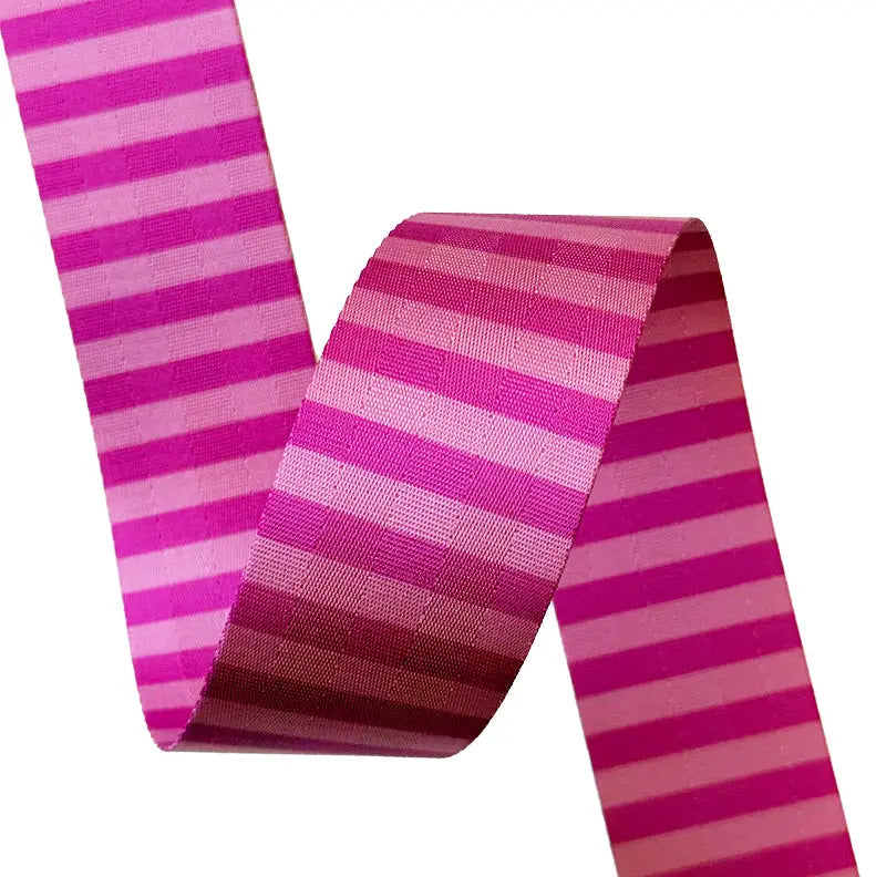 Pink Stripe - 2" Webbing // Sassafras Lane