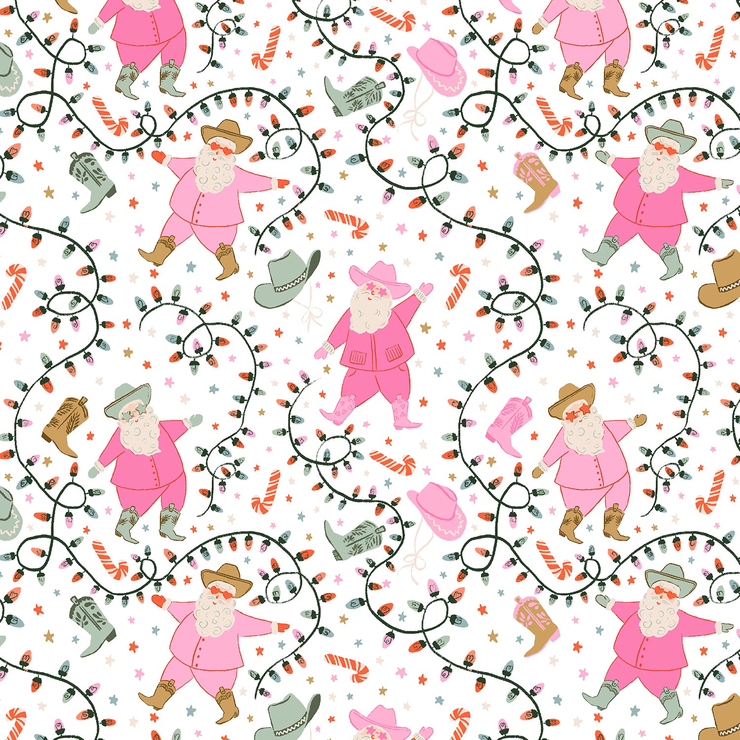 PRE-ORDER Yee-Haw Holidays // Twinkle Tangle - Keep Calm and Jingle All the Way // Dominika Godette