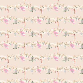 PRE-ORDER Yee-Haw Holidays // Giddy-Up Garland - There's Snow Place Like Home Metallic // Dominika Godette