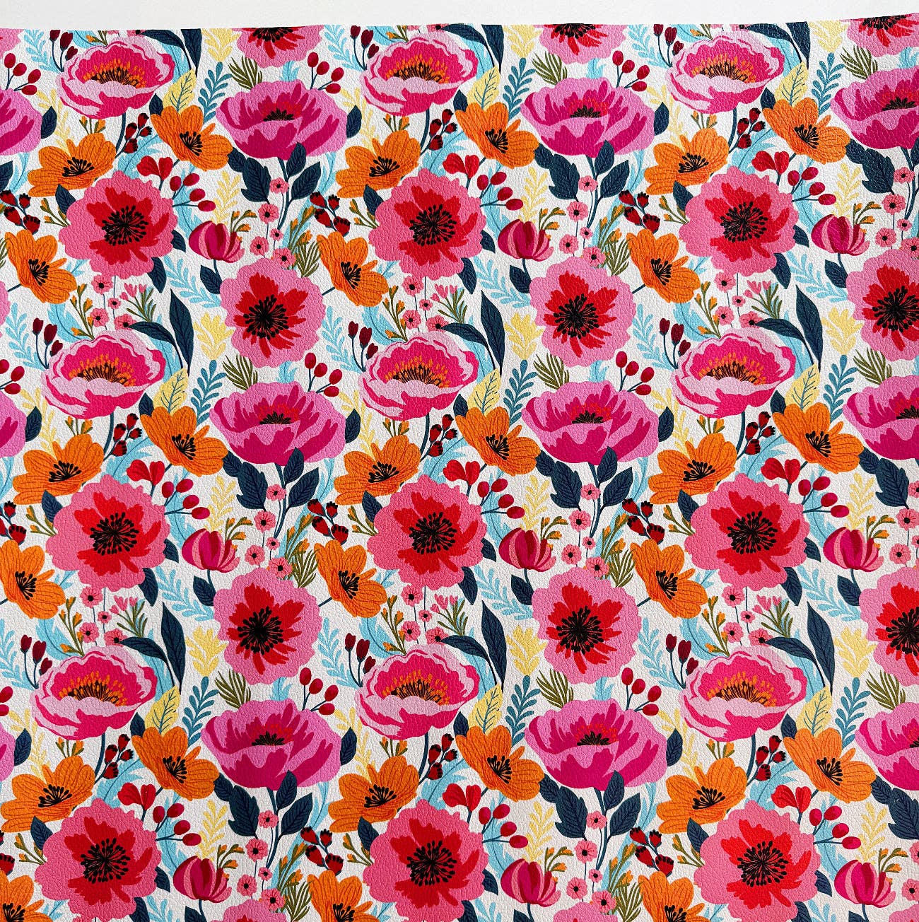 Poppy Punch Vinyl | 18" x 54" Roll