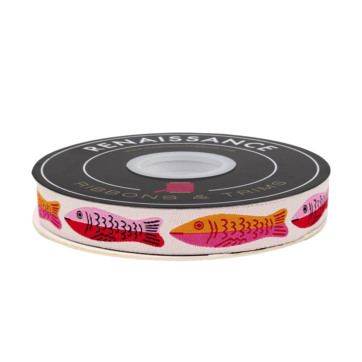5/8" Ooh Lucky Lucky - Sardines in Posy Ribbon // Alexia Abegg // Renaissance Ribbons