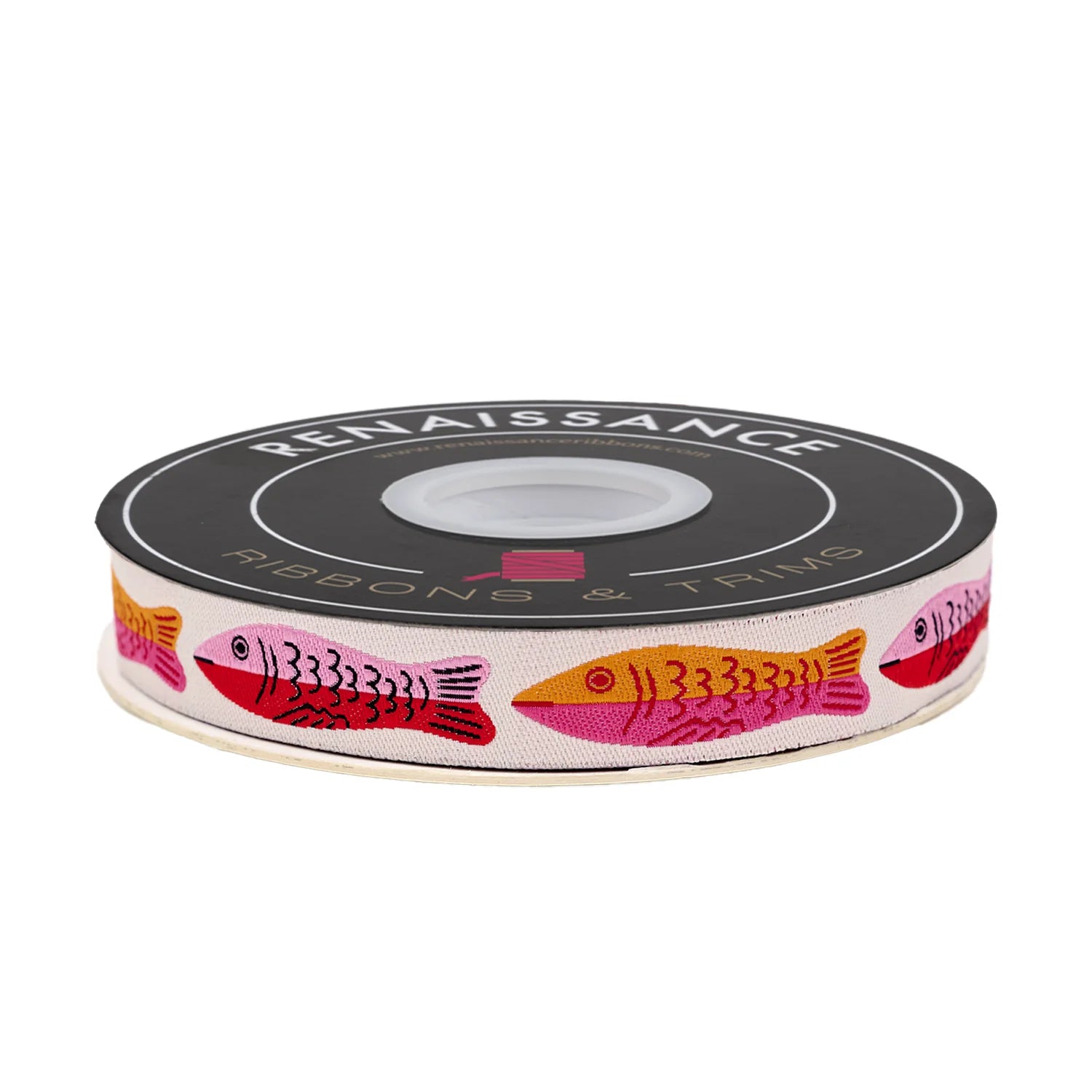 5/8" Ooh Lucky Lucky - Sardines in Posy Ribbon // Alexia Abegg // Renaissance Ribbons