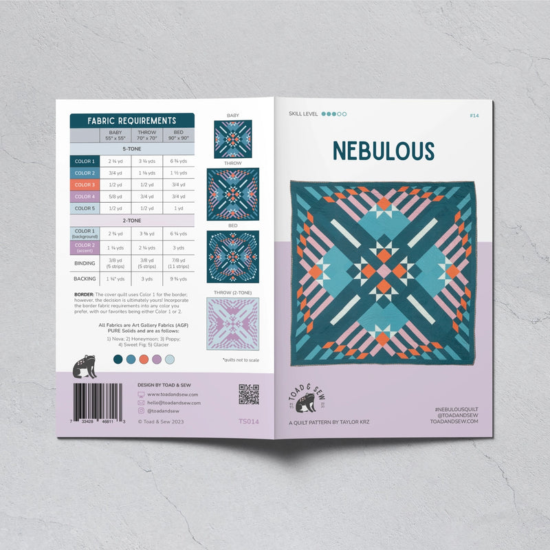 Nebulous Pattern // Toad & Sew