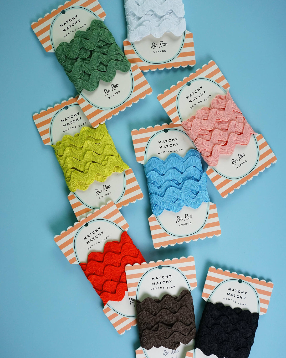 Chalk Big Ric Rac - 3 yards // Matchy Matchy Sewing Club
