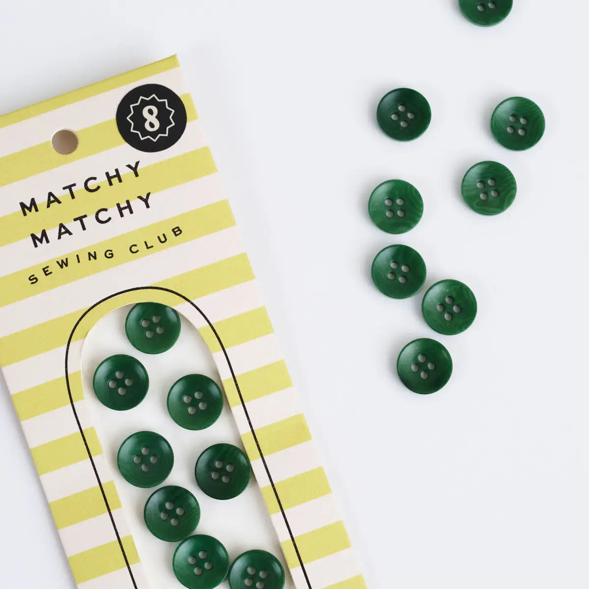 Juniper 1/2" Corozo Nut Buttons by Matchy Matchy Sewing Club