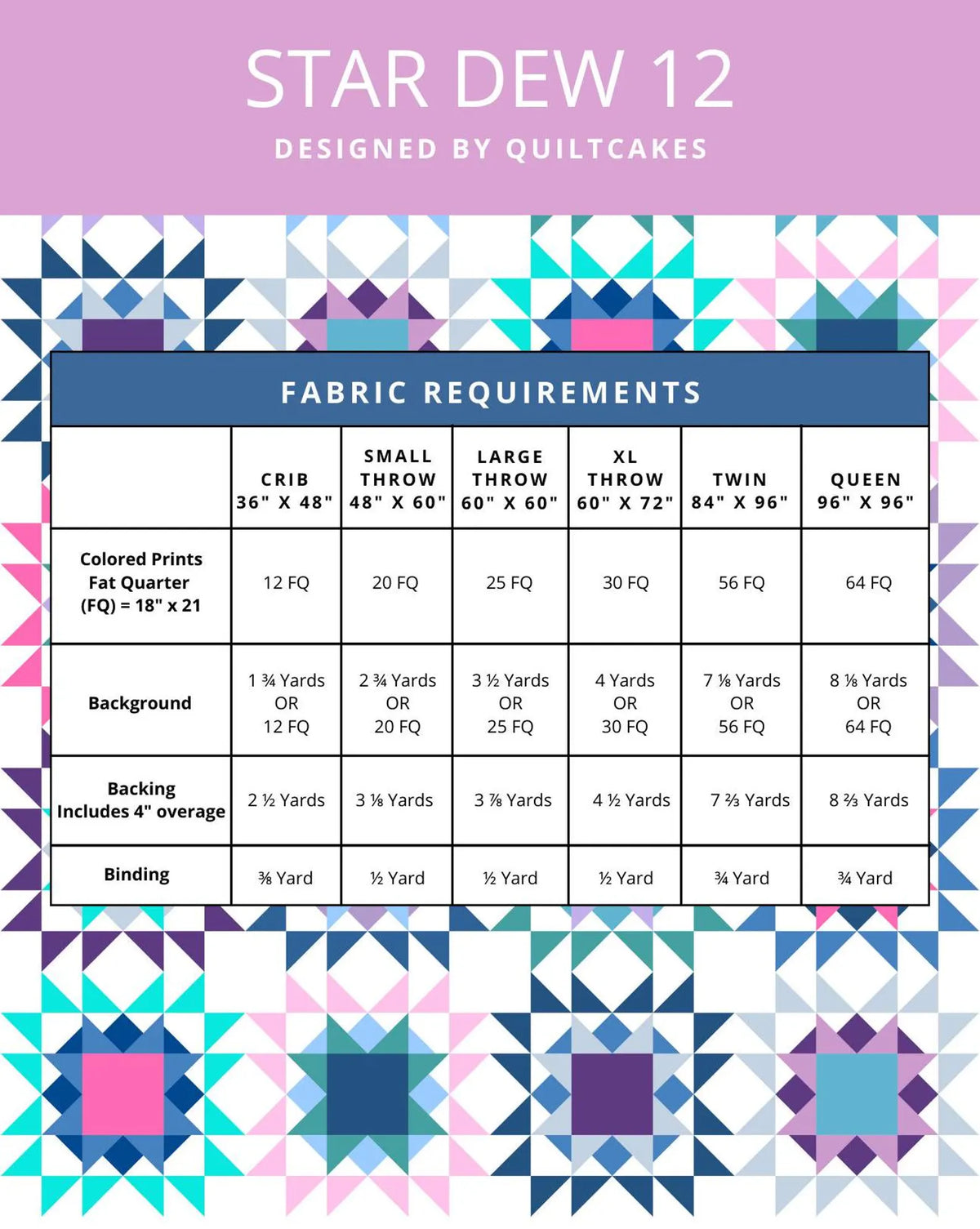 Star Dew 12 // Quilt Cakes
