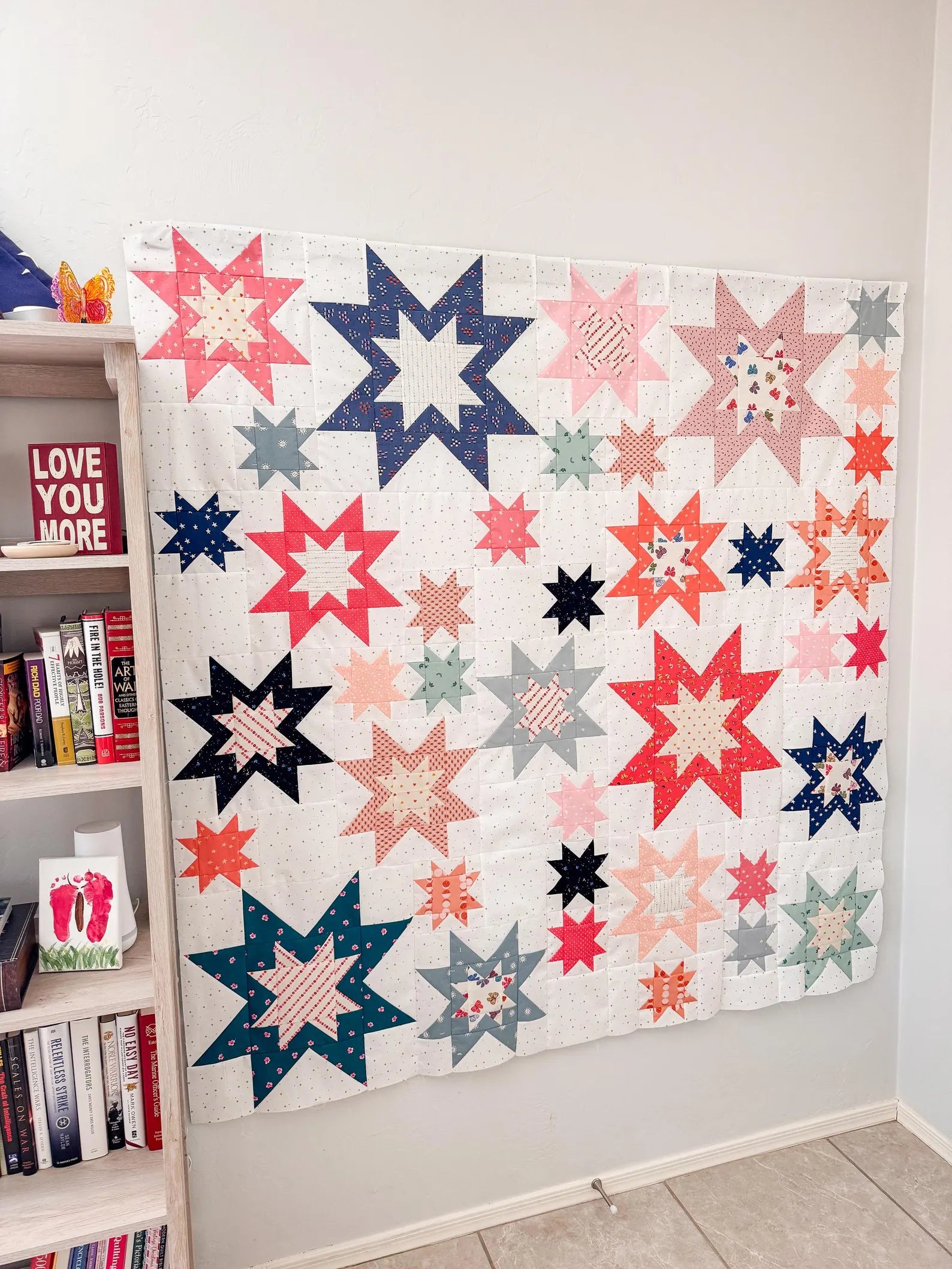 Star Splatter // Quilt Cakes