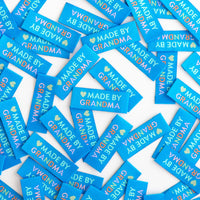 Made By Grandma - Sewing Woven Label by Sarah Hearts