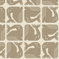 By the Seaside II // Grumpy Whale - Gray Unbleached // Loes van Oosten