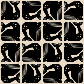 PRE-ORDER CANVAS By the Seaside II // Grumpy - Night Sky Unbleached Canvas // Loes van Oosten