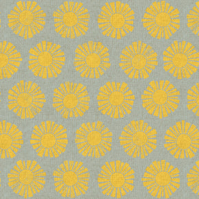 PRE-ORDER CANVAS By the Seaside II // Sunshine - Sky Blue Unbleached Canvas // Loes van Oosten