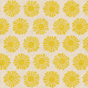 PRE-ORDER CANVAS By the Seaside II // Sunshine - White Unbleached Canvas // Loes van Oosten