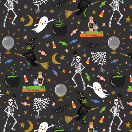 PRE-ORDER Halloween III // Halloween Party - Black Metallic // Rifle Paper Co.