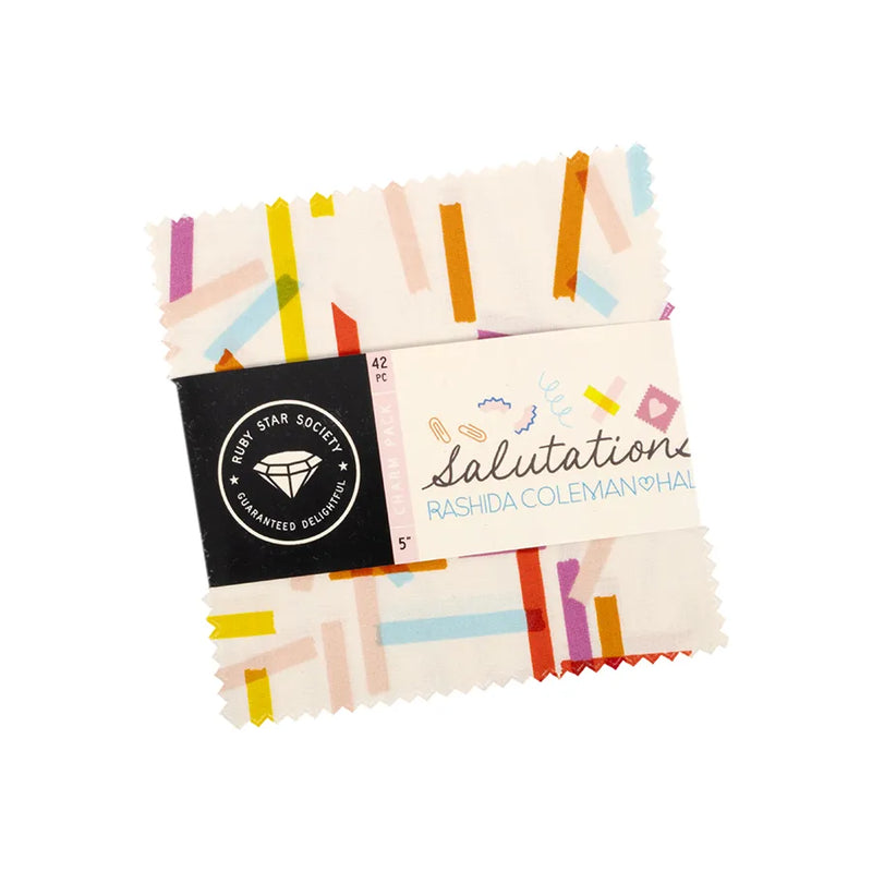 Salutations Charm Pack // Rashida Coleman-Hale